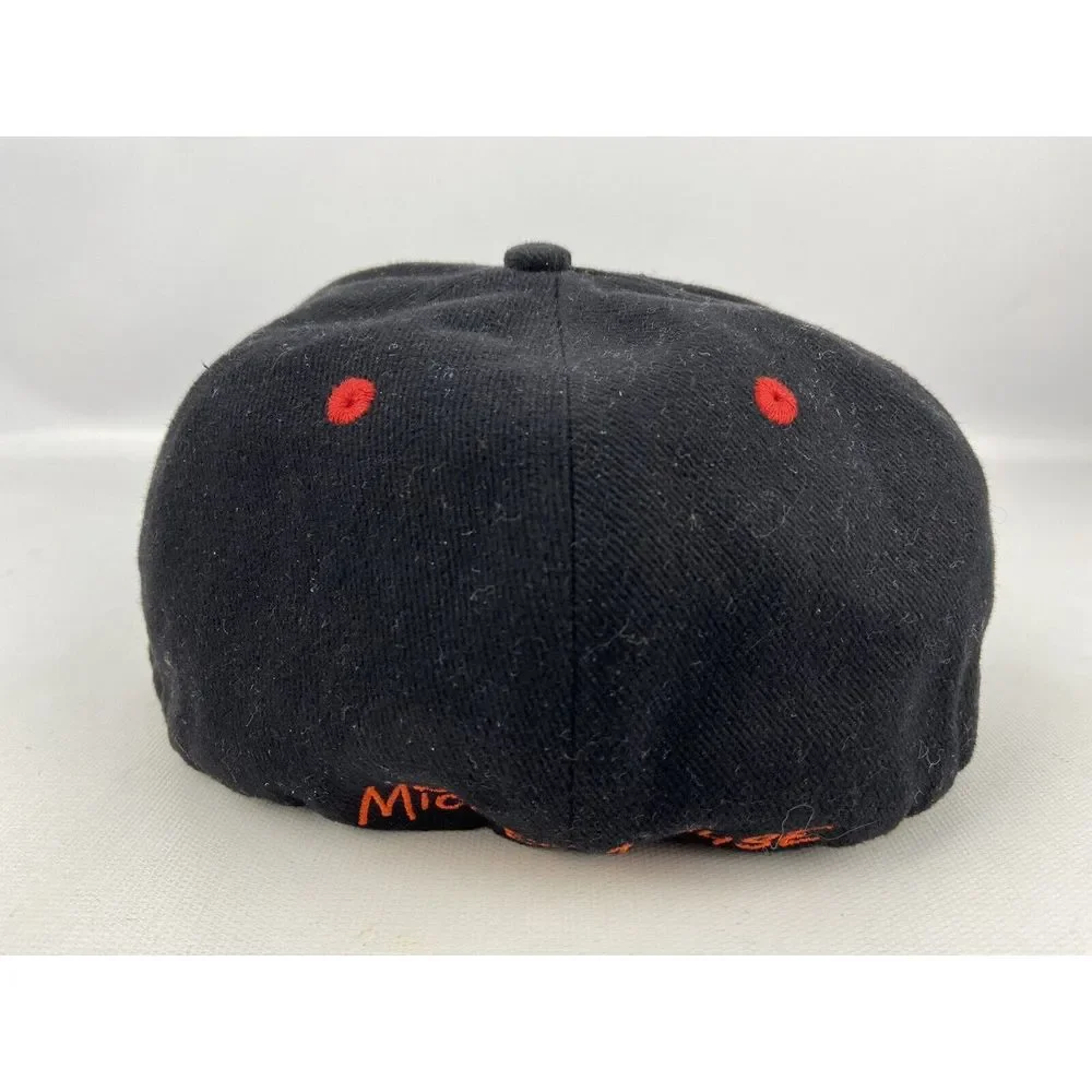 Mickey Mouse Hat Cap Black‎ Disney Parks Authentic Original Youth Size Flat Bill